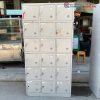 Tủ Locker 18 Ngăn Bằng Sắt 91cm Cũ