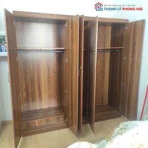 Tủ Quần Áo 5 Cánh Gỗ MDF 2m2 Cũ