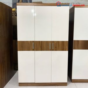 Tủ Quần Áo Cải Ngang Gỗ MDF Mới 99%