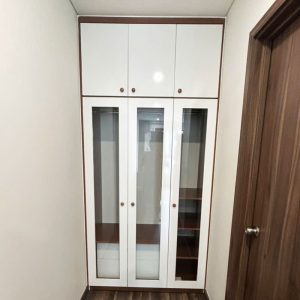 Tủ Quần Áo Cửa Kính 3 Cánh Kịch Trần Cũ