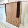 Tủ Quần Áo Cửa Lùa 1m55 Kèm 4 Hộc Cũ
