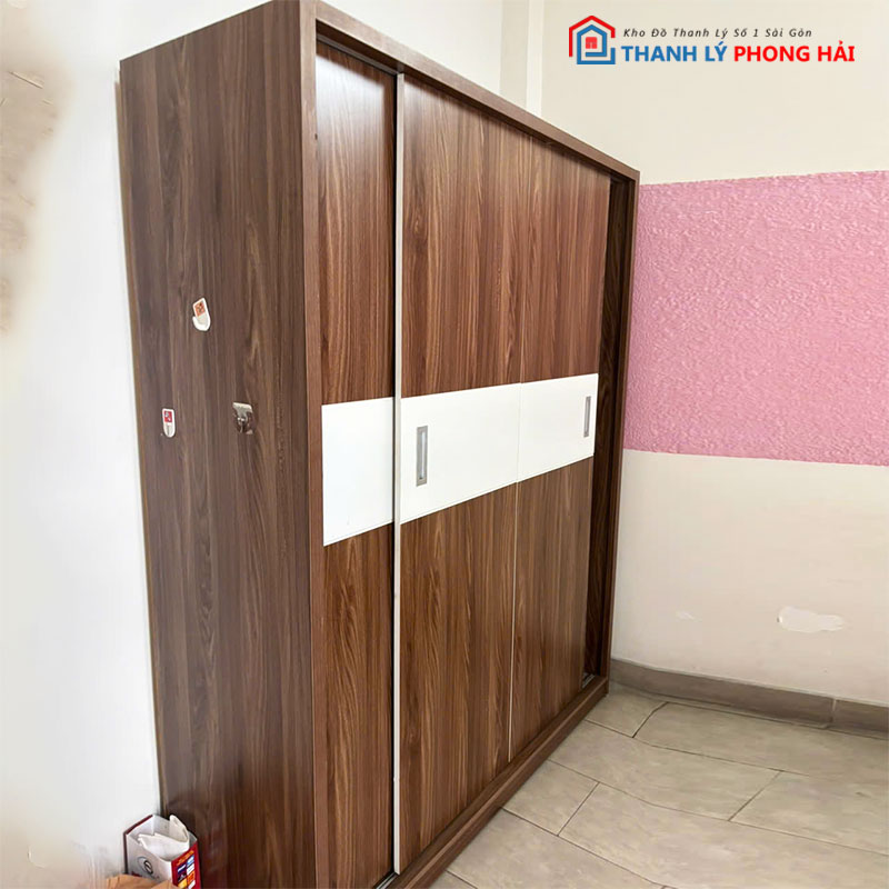 tu-quan-ao-cua-lua-4-canh-cai-ngang-cu-1 Tủ Quần Áo Cửa Lùa 4 Cánh Cải Ngang Cũ