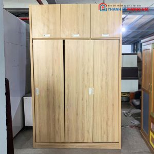 Tủ Quần Áo Cửa Lùa Gỗ MDF 1m6 Cũ