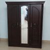 Tủ Quần Áo Gỗ 1m4 Có Kính Cũ