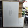Tủ Quần Áo MDF 2 Cánh Kèm Kệ Mới 99% (Nhiều Size)