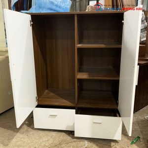 Tủ Quần Áo Mini Gỗ MDF Cho Bé Mới 99%