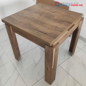 Bàn Ăn Gỗ Mặt Gấp Gọn Tiện Lợi Cũ