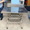 Bàn Ăn Inox Gấp Gọn Cũ (Nhiều KT)