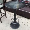 Bàn Bar Mặt Tròn Chân Sắt Cao Cũ