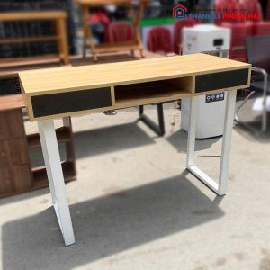 Bàn Chân Sắt 1m6 Cũ Kèm 3 Hộc