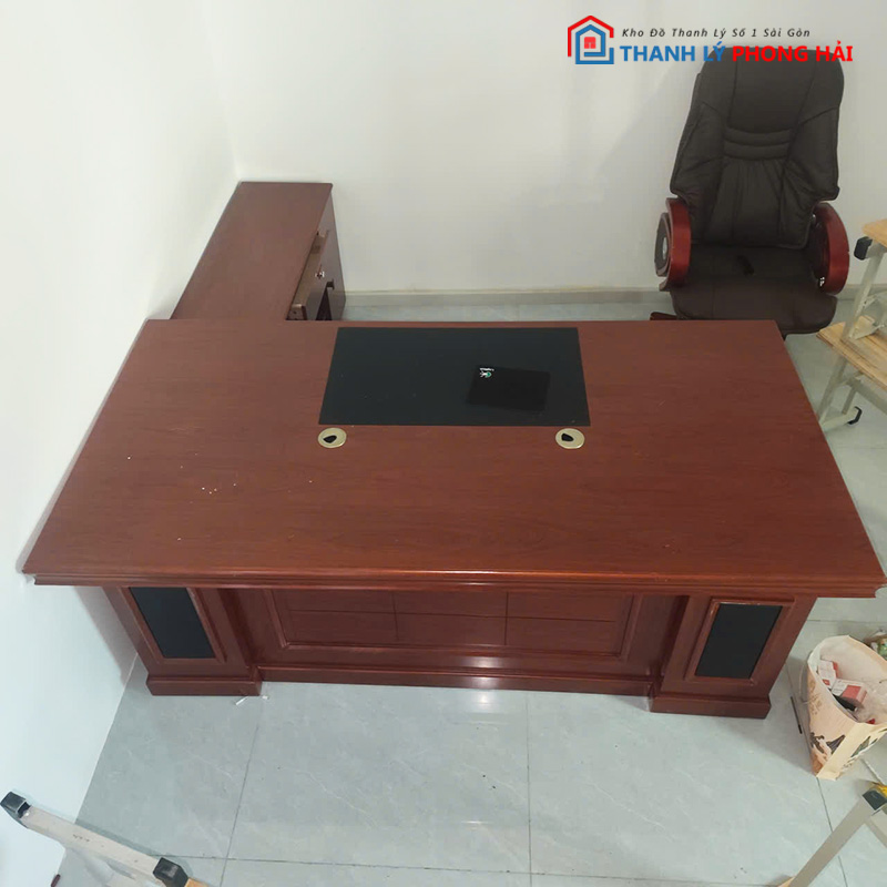 ban-giam-doc-co-dien-go-cn-cu Bàn Giám Đốc Cổ Điển Gỗ CN Cũ