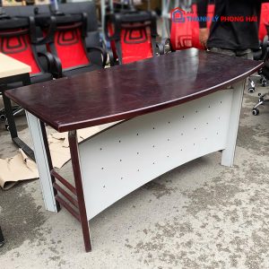 Bàn Giám Đốc Gỗ CN 1m4 Cũ