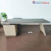 Bàn Giám Đốc Gỗ MDF Kèm Tủ Hồ Sơ Góc L Cũ