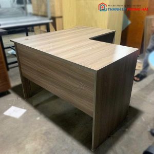 Bàn Giám Đốc Góc L Gỗ MDF 1m2 Cũ