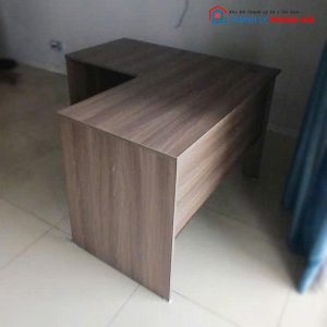 Bàn Giám Đốc Góc L Gỗ MDF 1m2 Cũ