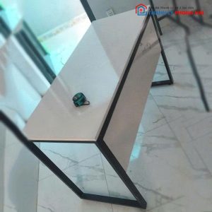 Bàn Làm Việc Cũ Kèm Bửng Chân Sắt