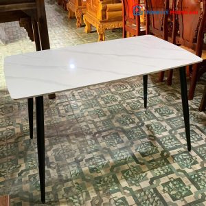 Bàn Mặt Đá Trắng Chân Côn Mới 99% (Nhiều KT)