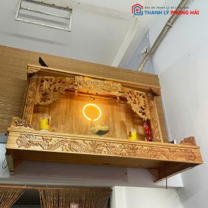 Bàn Thờ Treo Gỗ Tự Nhiên Cũ
