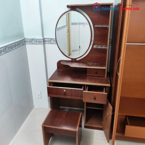 Bàn Trang Điểm 80cm Kèm Gương Oval Cũ