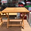 Bàn Xếp Gỗ Tự Nhiên Cũ