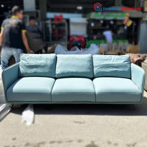 Băng Sofa 2m 3 Chỗ Bọc Da Kèm Gối Cũ