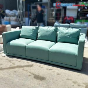 Băng Sofa 2m 3 Chỗ Bọc Da Kèm Gối Cũ