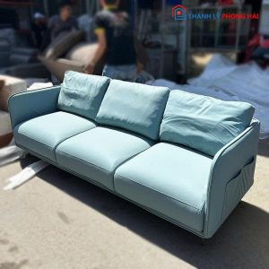 Băng Sofa 2m 3 Chỗ Bọc Da Kèm Gối Cũ