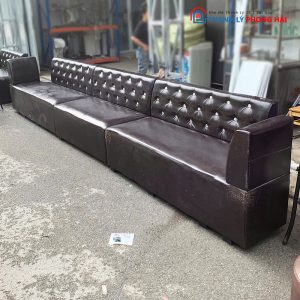 Băng Sofa Bọc Đa Đính Nút Cũ