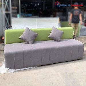 Băng Sofa Bọc Vải Kèm Gối Cũ