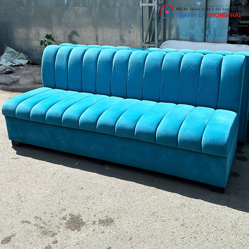 bang-sofa-boc-vai-kieu-mui-cu-3 Băng Sofa Bọc Vải Kiểu Múi Màu Xanh Cũ