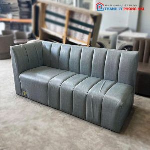 Băng Sofa Góc Cũ Bọc Da Cho Quán Cafe (Nhiều Size)