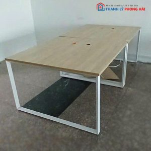 Bộ Bàn Họp Nhóm Cũ Chân Chữ U