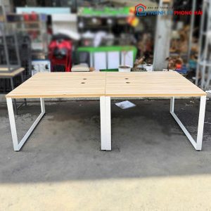 Bộ Bàn Họp Nhóm Cũ Chân Chữ U
