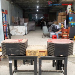 Bộ Loa Âm Ly Karaoke Cũ