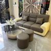 Bộ Sofa Bọc Da 3 Chỗ Mới 99%