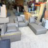 Bộ Sofa Da Cao Cấp 3 Món Cũ