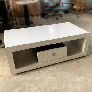 Bộ Sofa Góc L Bọc Da Đen Kèm Bàn Cũ