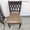 Ghế Ăn Khung Gỗ Bọc Đệm Da Cũ