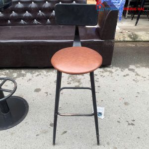 Ghế Quầy Bar Lưng Sắt Cũ