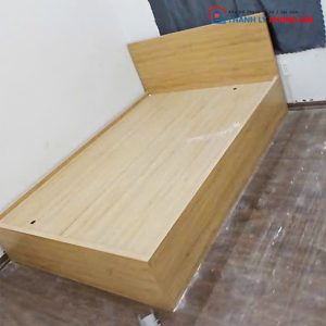 Giường Gỗ Công Nghiệp 1m4 Dát Phản Cũ