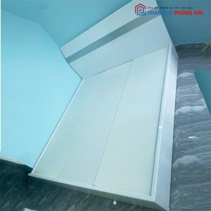 Giường Gỗ MDF Đầu Giường Cao Cũ