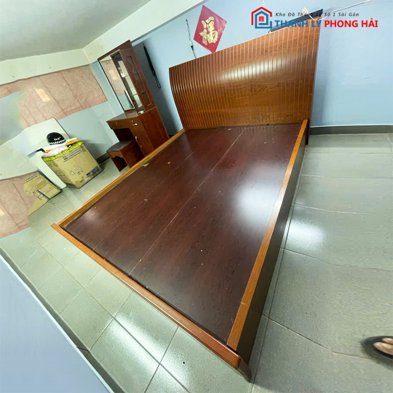 giuong-ngu-go-mdf-dau-giuong-cao-cu-2 Giường Ngủ Gỗ MDF Đầu Giường Cao Cũ