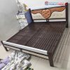 Giường Sắt Hộp Ốp Nệm Đầu Giường Cũ