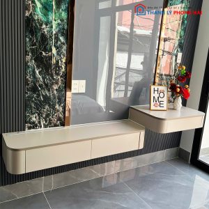 Kệ Tivi Treo Tường 2 Bậc Mới 99%