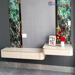 Kệ Tivi Treo Tường 2 Bậc Mới 99%