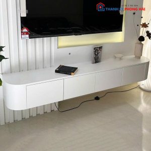 Kệ Tivi Treo Tường Bo Cong Mới 99%