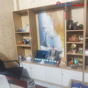 Kệ Trưng Bày Gỗ MDF Cũ Kèm Tủ Dưới