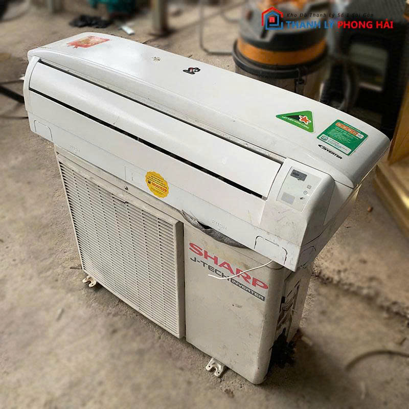 may-lanh-sharp-inverter-1hp-cu-1 Máy Lạnh Sharp Inverter 1HP AU-X12SEW Cũ