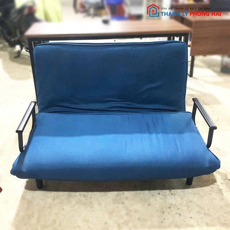 sofa-bed-1m15-gap-boc-vai-cu-2 Sofa Bed 1m15 Gấp Bọc Vải Cũ