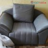 Sofa Đơn Cũ Bọc Da Màu Xám Hàng Đẹp